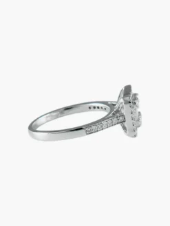 Bague Carré de Diamants