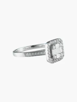 Bague Carré de Diamants