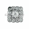 Bague Carrée Diamants