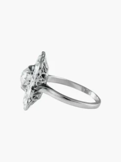 Bague Carrée Diamants