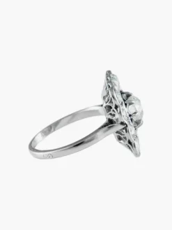 Bague Carrée Diamants