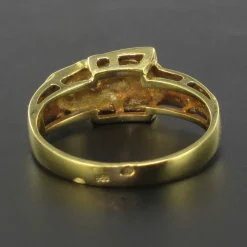 Bague ceinture émail