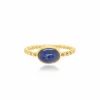 Bague Ceylan* Upcyclé Or 718 carats & Saphir Cabochon