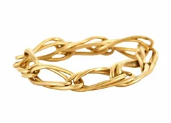 Bague chaîne or