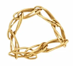 Bague chaîne or