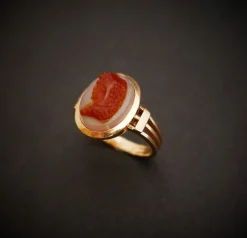 Bague Chevalière Camée
