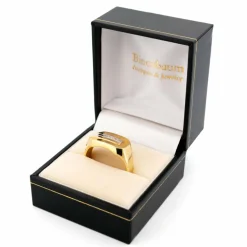 Bague chevalière diamant