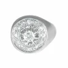 Bague Chevalière Diamants