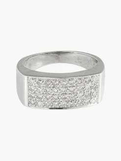 Bague Chevalière Diamants