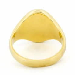 Bague chevalière lapis-lazuli