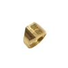 Bague Chevalière Or monogrammée EH