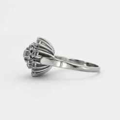 Bague Chou diamants or gris