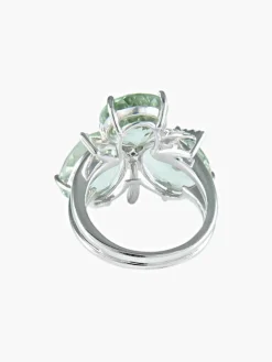 bague Chrysobéryls et Diamants