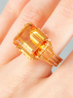 Bague Citrine