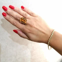 Bague Citrine