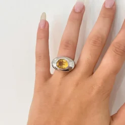 Bague Citrine