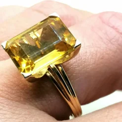 Bague Citrine