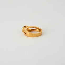 BAGUE CITRINE OR JAUNE