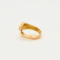Bague cobra or jaune