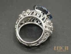 Bague Cocktail 1950 Topaze