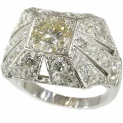 Bague cocktail diamants