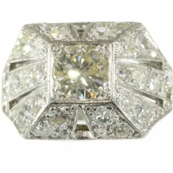 Bague cocktail diamants