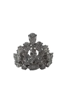 bague cocktail en diamant fantaisie couronne
