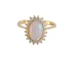 Bague cocktail en or jaune