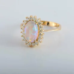 Bague cocktail en or jaune