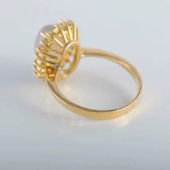 Bague cocktail en or jaune