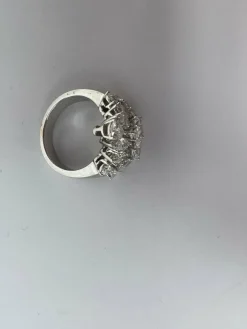 Bague cocktail fantaisie diamant