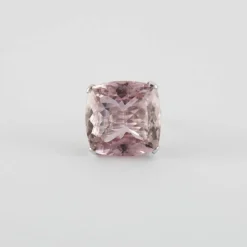 Bague cocktail Kunzite Or blanc