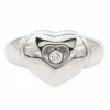 Bague Cocktail Or blanc Diamant
