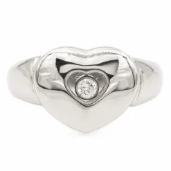 Bague Cocktail Or blanc Diamant