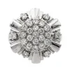 Bague Cocktail Or blanc Diamant