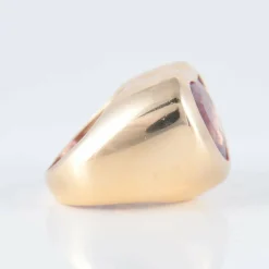 Bague Coeur Améthyste