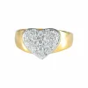 Bague Coeur Diamants
