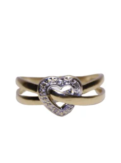 Bague Coeur Diamants