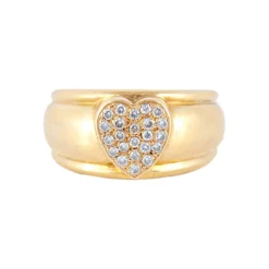 Bague Coeur Diamants