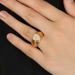 Bague Coeur Diamants