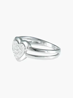 Bague Coeur Diamants