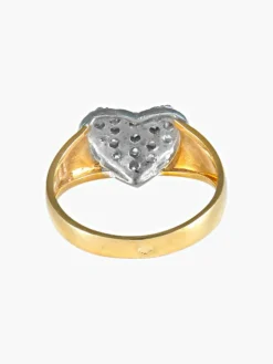 Bague Coeur Diamants