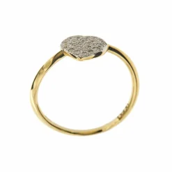 Bague coeur précieux