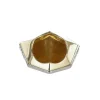 Bague Conique en Or Jaune et Diamants