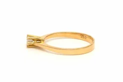 Bague Contemporaine or jaune diamant