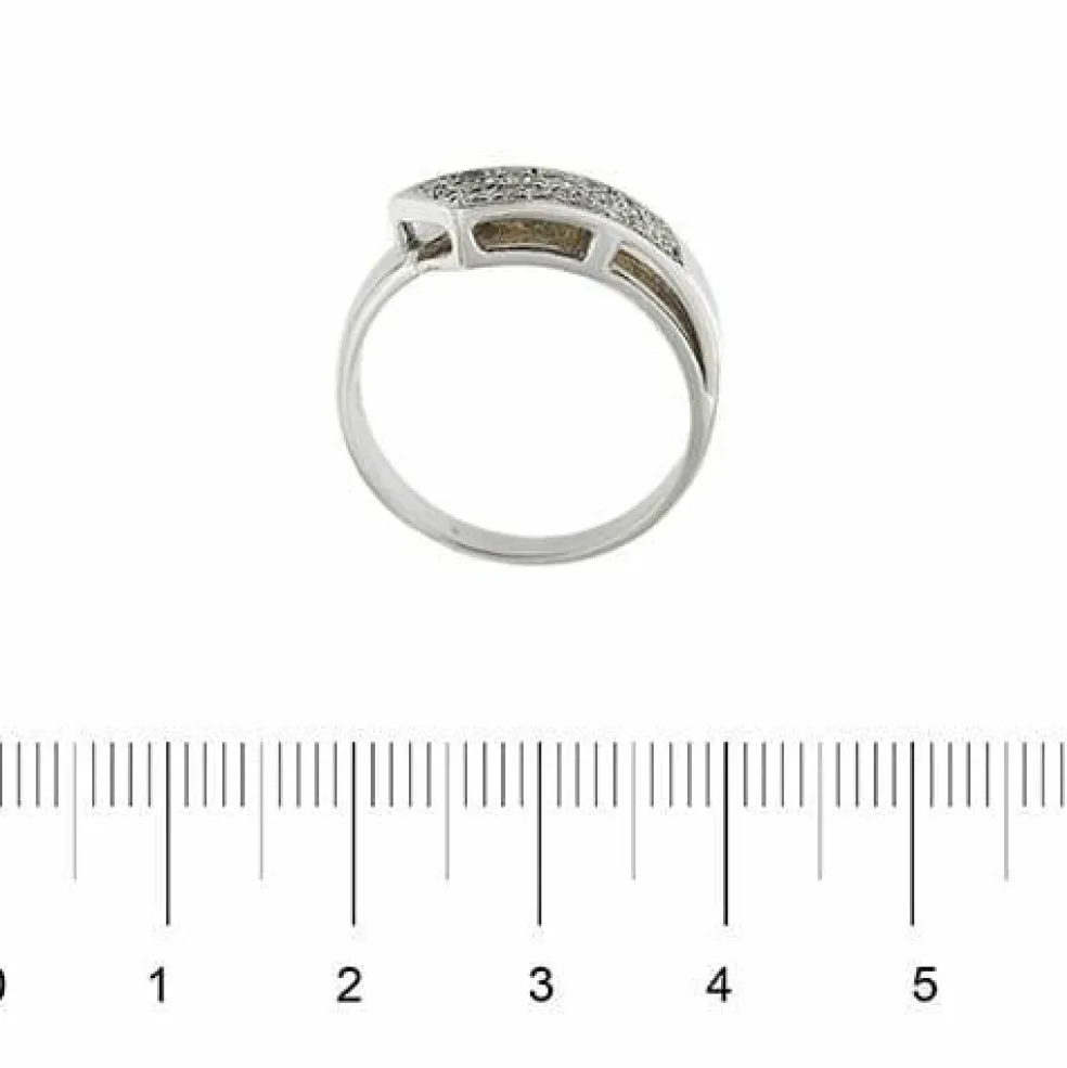 Bague Contrarié avec diamants