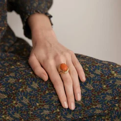 Bague Corail