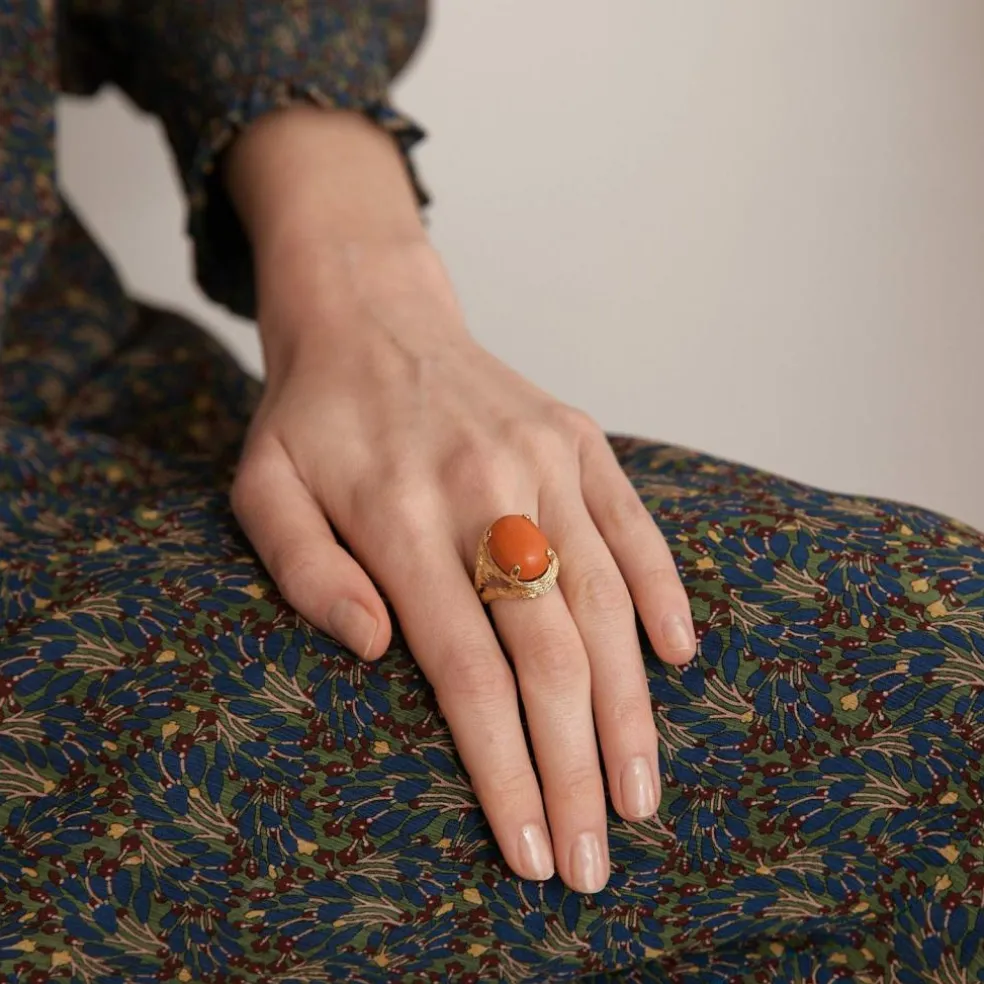 Bague Corail