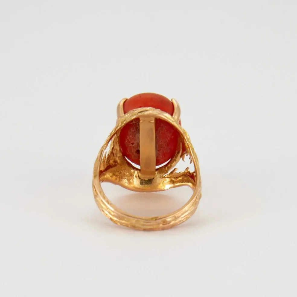 Bague Corail