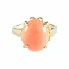Bague Corail Peau d'Ange